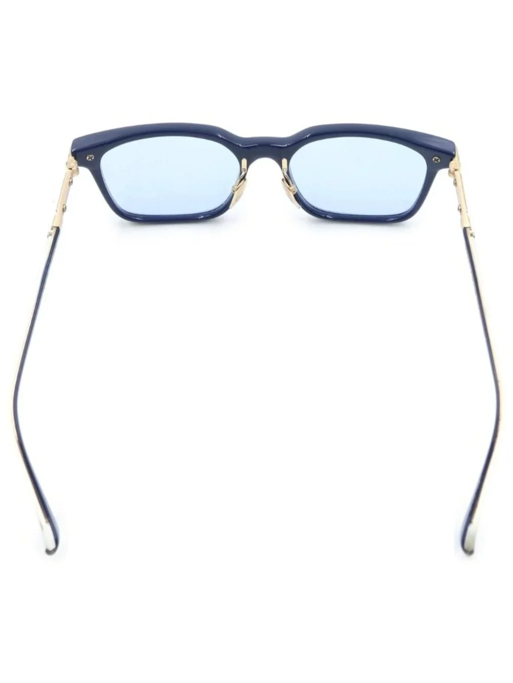 Chrome Hearts Spur EM Side CH Cross Motif Square Sunglasses Eyewear